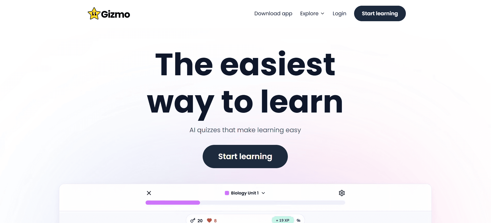 Gizmo AI platform screenshot