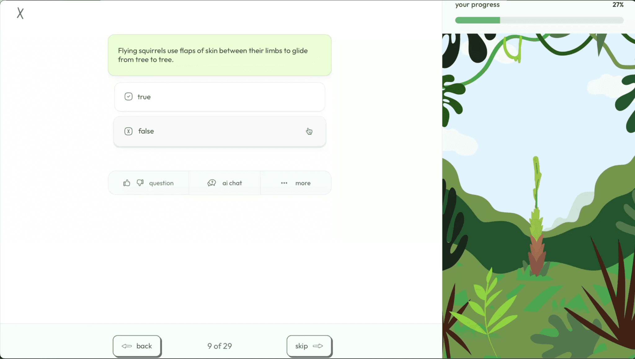 Jungle AI platform screenshot