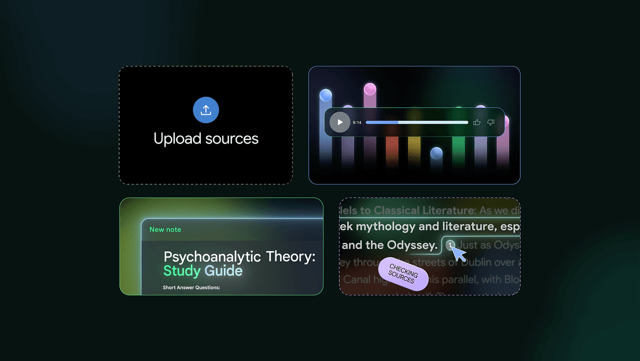 NotebookLM platform screenshot